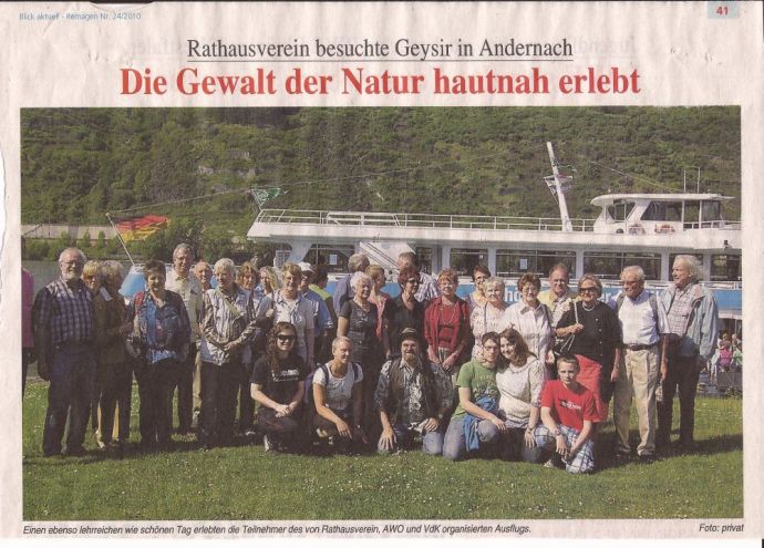 Die Gewalt der Natur hautnah erlebt