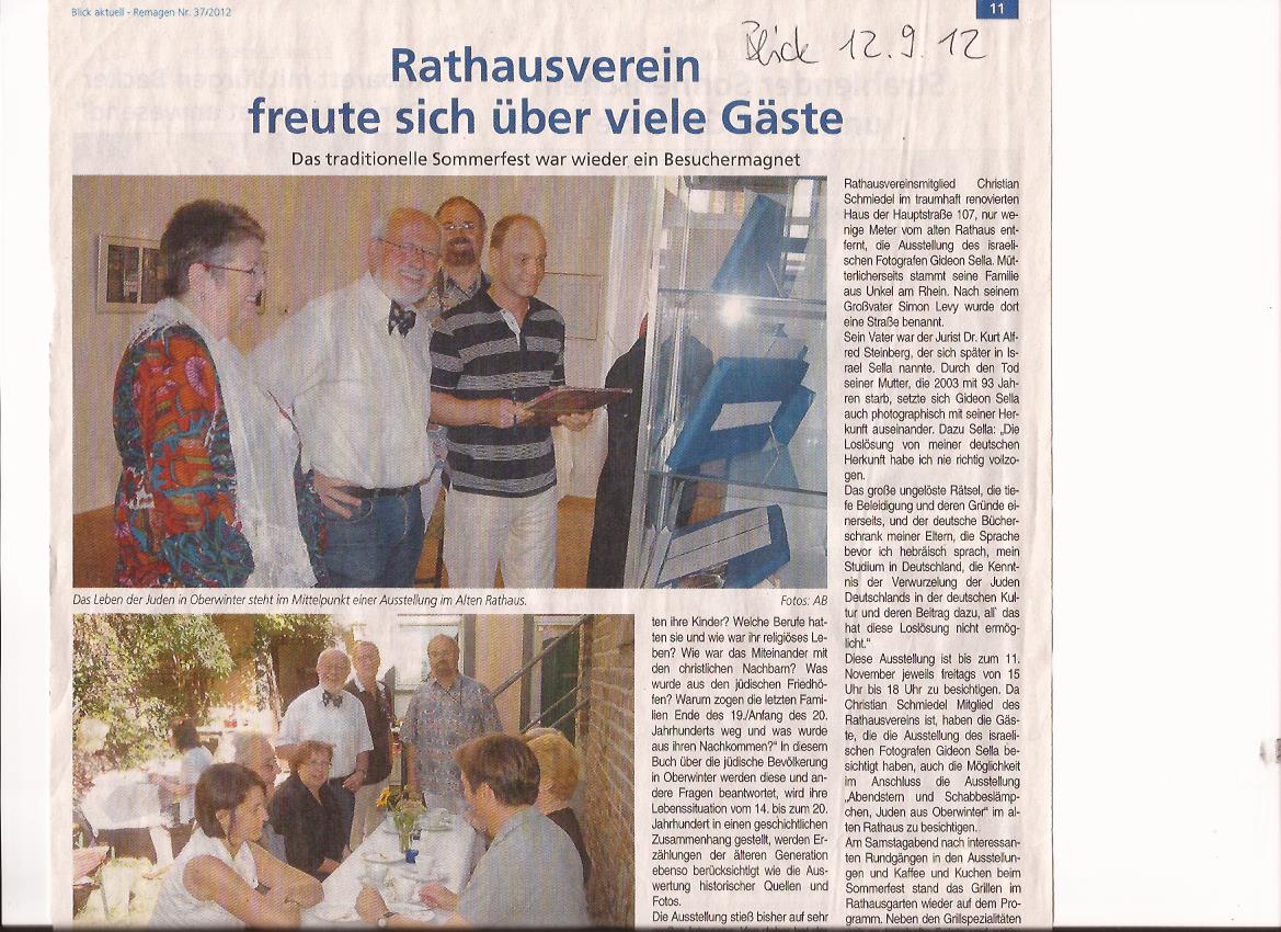 Rathausverein freute sich über viele Gäste