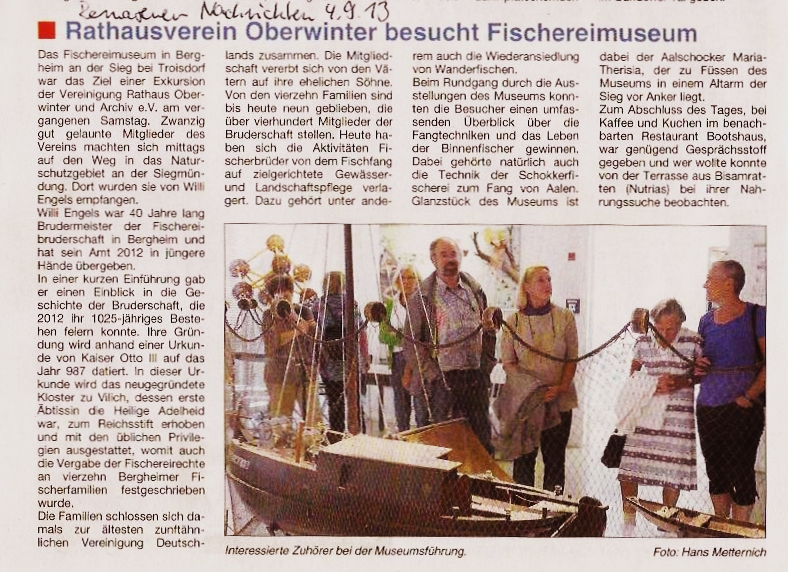 Rathausverein besucht Fischereimuseum