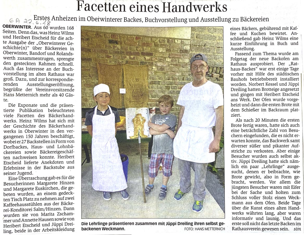 Facetten eines Handwerks