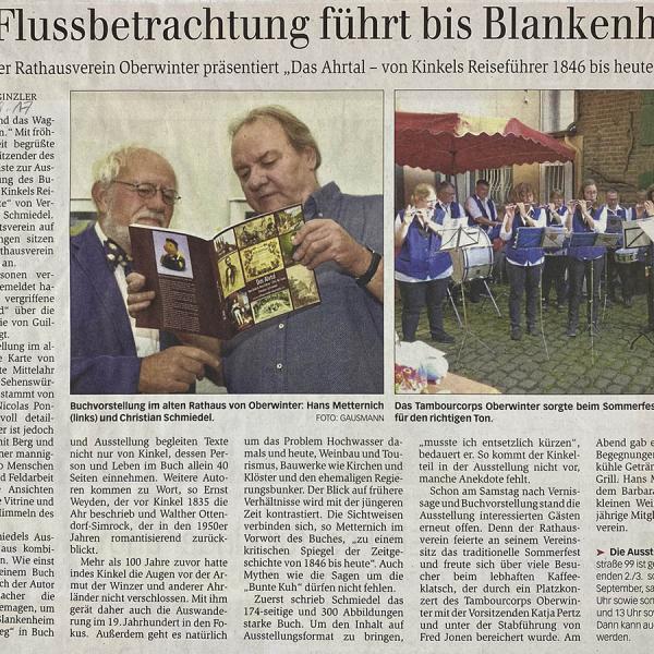 Die Flussbetrachtung führt bis Blankenheim