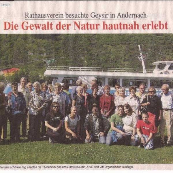 Die Gewalt der Natur hautnah erlebt