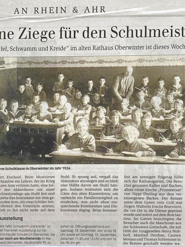 Eine Ziege für den Schulmeister