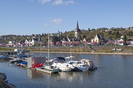 Hafen Oberwinter am Rhein